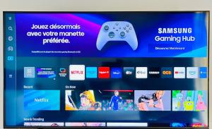 Princess Palace Monaco tesisinde bir televizyon ve/veya eğlence merkezi