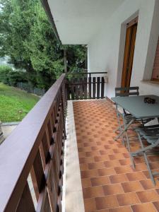 Balkón nebo terasa v ubytování Étoile des Alpes Studio + 12 fotografií