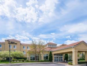 a rendering of a building at a hospital at Hilton Garden Inn Wichita Airport in Wichita