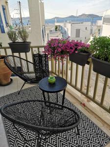 Μπαλκόνι ή βεράντα στο Pied-à-Terre Naousa, Paros