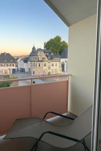 Μπαλκόνι ή βεράντα στο nava-suites - 2-Zi-Appartement mit Naheblick mitten in Bad Kreuznach