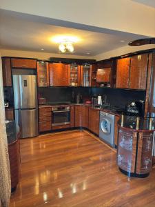 Η κουζίνα ή μικρή κουζίνα στο B&B Apartment Mountain View