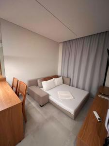 Katil atau katil-katil dalam bilik di Salinas Premium Resort