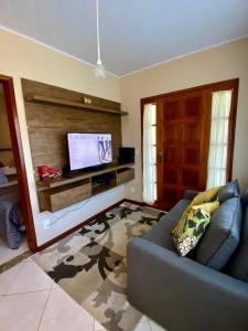 TV/trung tâm giải trí tại Casa Aconchegante em São Pedro da Serra
