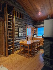 Kuchyň nebo kuchyňský kout v ubytování Kelo Naava