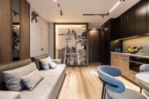 Η κουζίνα ή μικρή κουζίνα στο Kosówka Premium