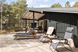 Patio nebo venkovní prostory v ubytování 3509-Nexo-Skelvej-1-A