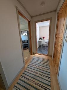 TV a/nebo společenská místnost v ubytování Warm and cozy apartment in Tromsø, free parking and close to both airport and nature