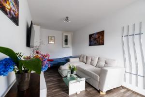 Posezení v ubytování Apartment auf dem Petersberg mit Parkplatz "Access"