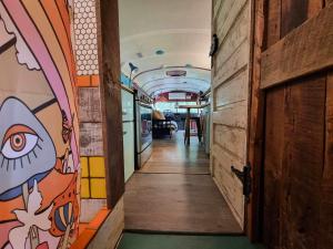 Gallery image of Skoolie in the woods in Rileyville