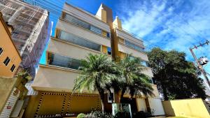 Bygningen som lejligheden ligger i