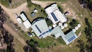 Letecký snímek ubytování Linga Longa Cottage + 2 fotografie