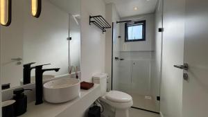 Ένα μπάνιο στο Apê Central | 2 Suítes + A/C + Vista Mar +27 φωτογραφίες