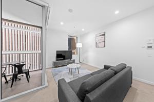 TV/trung tâm giải trí tại Art House Apartments by CLLIX