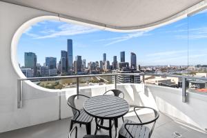 Ban công/sân hiên tại Art House Apartments by CLLIX