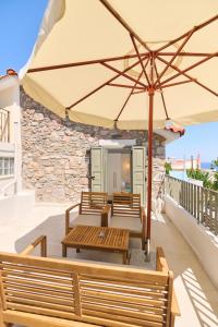Balkoni atau teres di Lemon Tree Loft