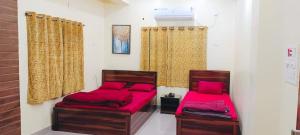 Χώρος καθιστικού στο Nandi Homestay