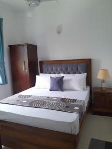 Postel nebo postele na pokoji v ubytování Du Apartment Colombo