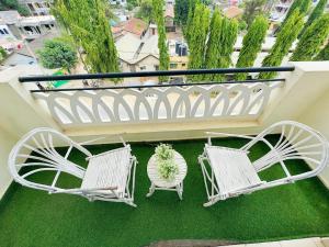 Μπαλκόνι ή βεράντα στο 1 bedroom blessed apartments