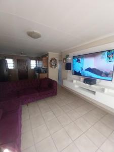 Μια τηλεόραση ή/και κέντρο ψυχαγωγίας στο Lubsman Apartments
