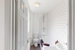 Koupelna v ubytování Sunderland Cosy Cottage