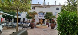 En restaurant eller et andet spisested på Apartamento Bellaluz 0505 Resort Golf La Manga Club