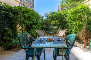 Zahrada ubytování Le Bleu Marina