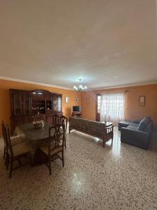 Posezení v ubytování Casa grande en Garachico centro