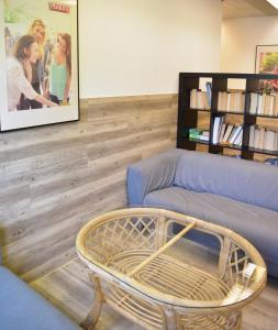 Posezení v ubytování Sprachcaffe Appartements
