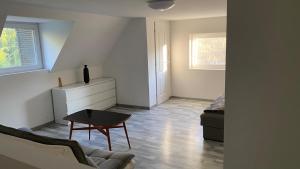Posezení v ubytování Gerbera Apartman