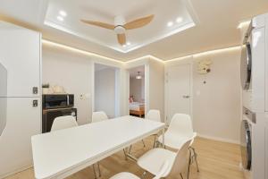 Η κουζίνα ή μικρή κουζίνα στο Seodam Stay - 8 Min Walk from Seoul Station Well-Connected #Hongdae #DDP