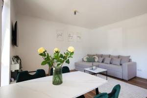 Χώρος καθιστικού στο Luxury Landing 4 - centrally located accomodation with private parking Targu Mures