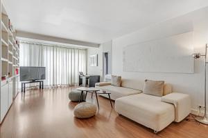 Μια τηλεόραση ή/και κέντρο ψυχαγωγίας στο Appartement Saint Tropez