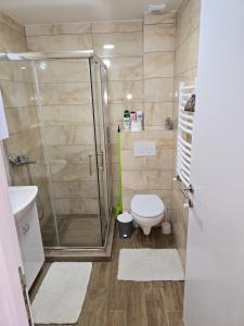 Ένα μπάνιο στο Kmb Apartment +27 φωτογραφίες