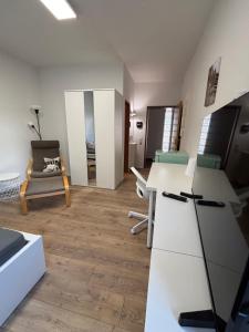 Kuchyň nebo kuchyňský kout v ubytování Urban Oasis Friedberg + 14 fotografií