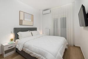 Posteľ alebo postele v izbe v ubytovaní Honey Oak & Cream Patio by Nest