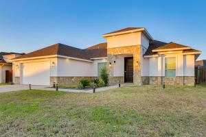 a house with a large yard at Private Backyard Oasis Brownsville Family Home in Brownsville