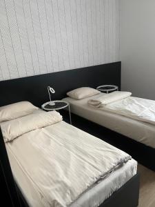 Postel nebo postele na pokoji v ubytování Apartamenty Premium Loft