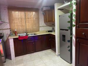 Η κουζίνα ή μικρή κουζίνα στο Tropical 2 +30 φωτογραφίες