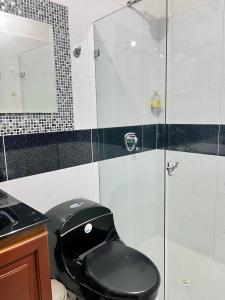 Ένα μπάνιο στο Apartamento Luz De Luna