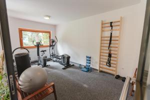 Pusat kecergasan dan/atau kemudahan kecergasan di Golden Bridge Apartman and Wellness