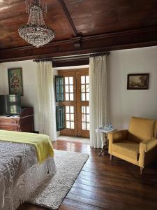 Ένα ή περισσότερα κρεβάτια σε δωμάτιο στο Casa da Eira +43 φωτογραφίες