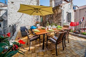 Ein Balkon oder eine Terrasse in der Unterkunft Casa Smeralda