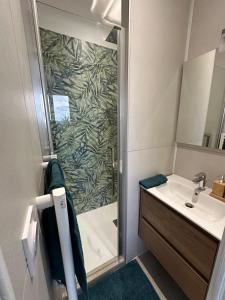 Koupelna v ubytování Béligneux Horizons - 4 Personnes + 5 fotografií