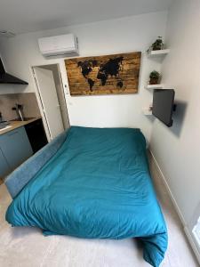 Postel nebo postele na pokoji v ubytování Béligneux Horizons - 4 Personnes