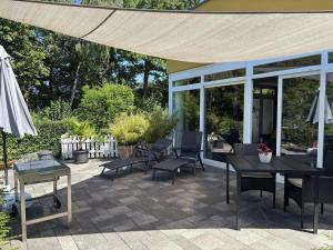 Κήπος έξω από το Appartement Zum Leuktal