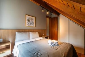 Postel nebo postele na pokoji v ubytování Rosa Casa Mountain Village