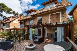 Balkón nebo terasa v ubytování Rosa Casa Mountain Village