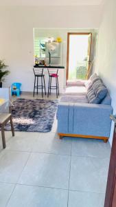 Postel nebo postele na pokoji v ubytování Lugar tranquilo para sua família