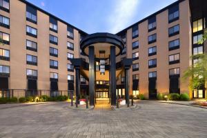 an exterior view of a building at Courtyard Boston-South Boston in Boston